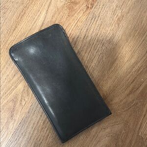 Coach Black and Red Leather Eyeglass case